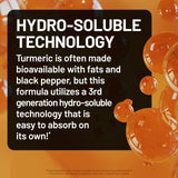 NatureWise Turmeric Curcumin ingredients list on packaging