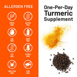 NatureWise Turmeric Curcumin Softgels 500mg close-up of softgel