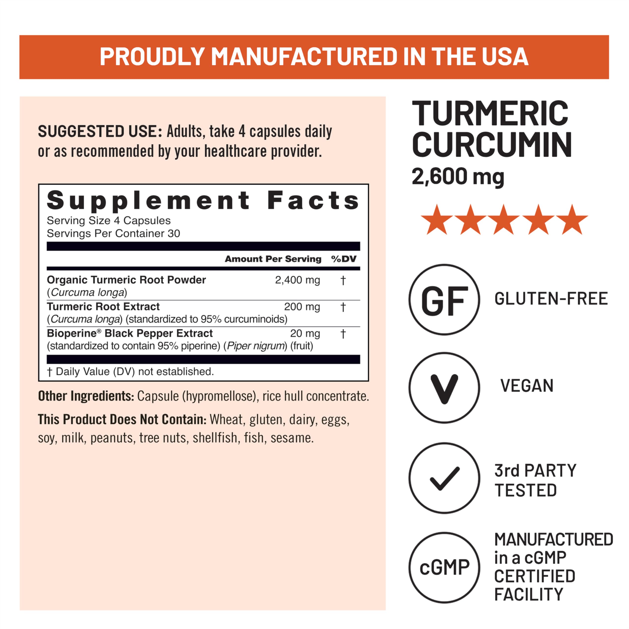 NatureWise Turmeric Curcumin supplement packaging