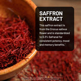 NatureWise Turmeric Saffron Supplement side view showing capsule