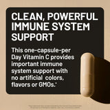 NatureWise Vitamin C 1000mg Capsules side view