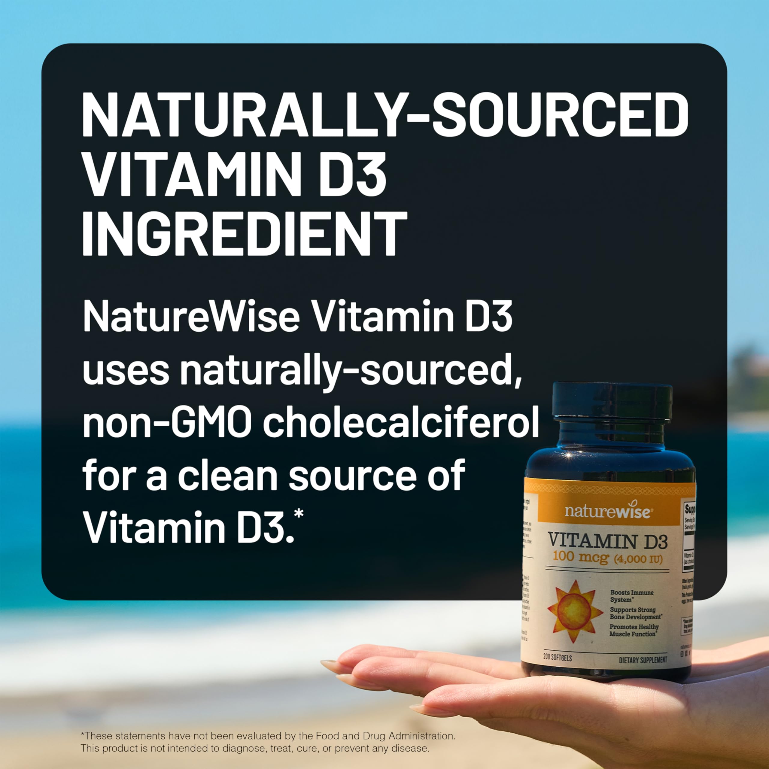 NatureWise Vitamin D3 Supplement ingredients list