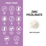 NatureWise Zinc Picolinate 30mg bottle with ingredients list