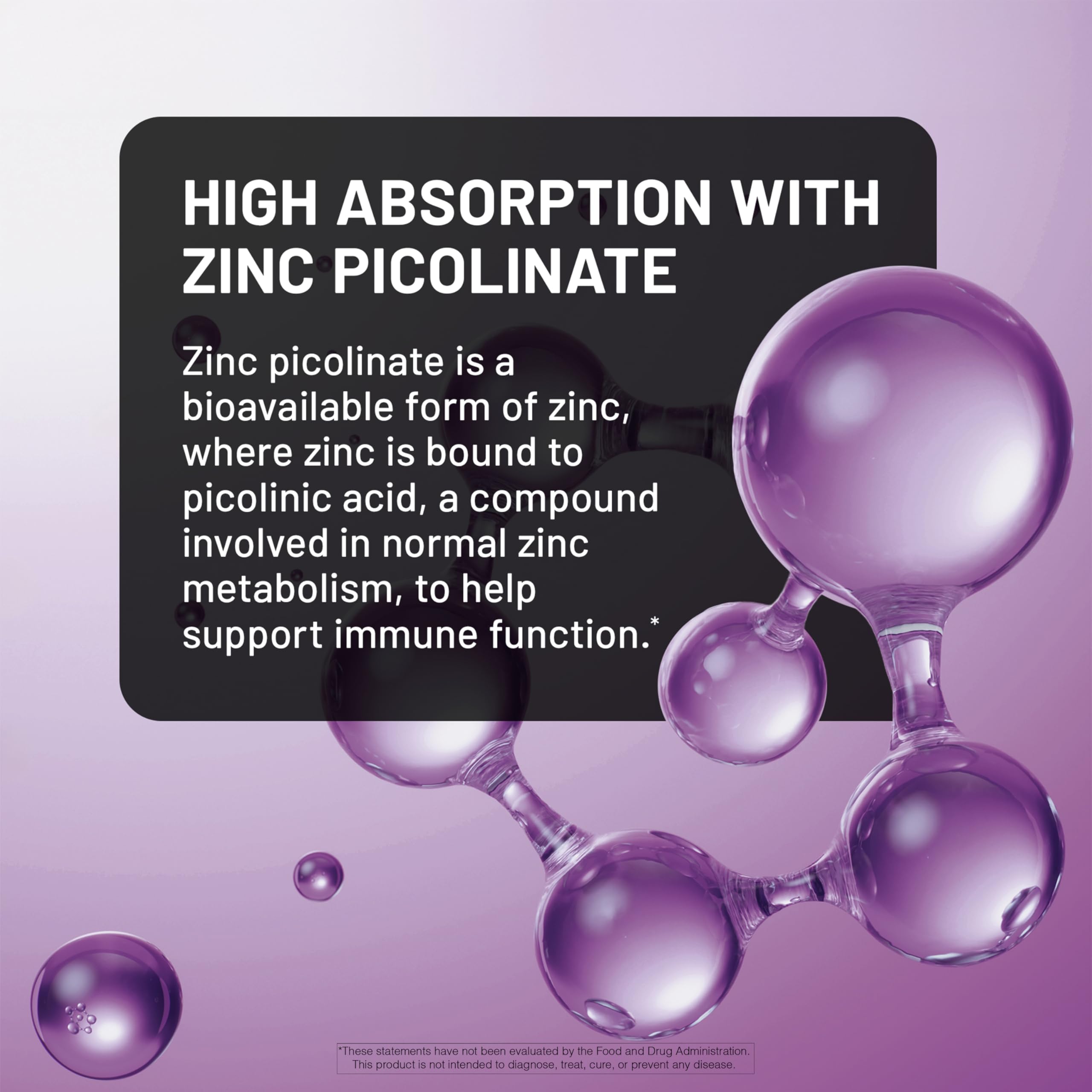 NatureWise Zinc Picolinate 30mg capsules close-up