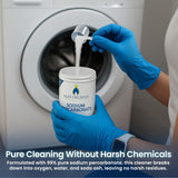 Naturgenix Sodium Percarbonate Powder on kitchen counter