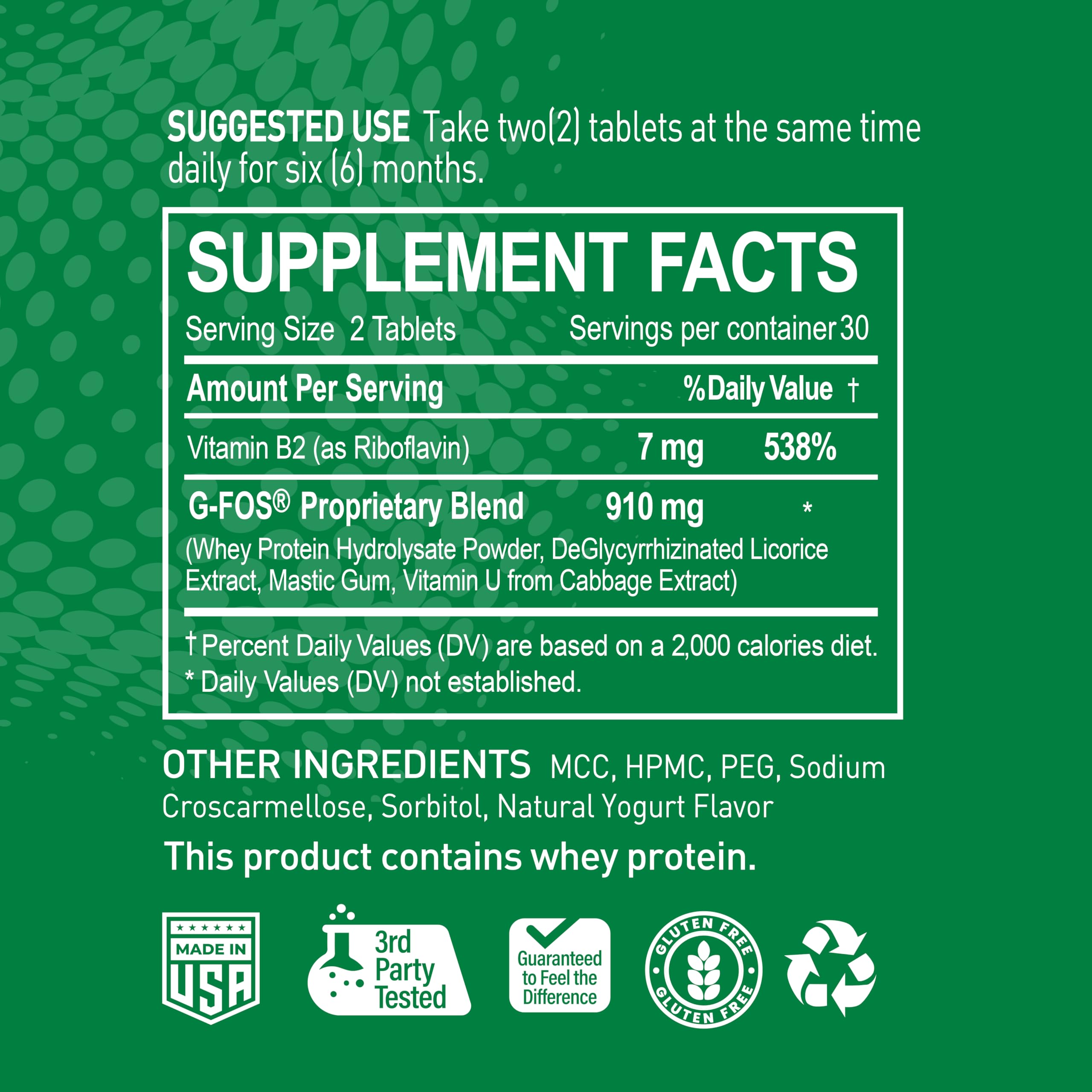 NATURION Daily daily Support Tablets close-up of tablets