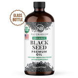 NaturoBliss Black Seed Oil 898g bottle side view