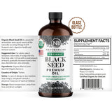 NaturoBliss Black Seed Oil 898g with seeds