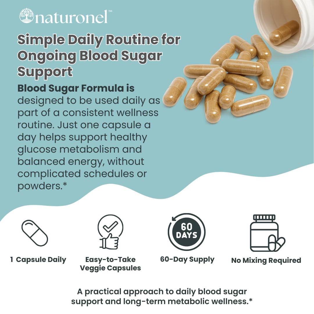 Naturonel Daily Nutritional Support Capsules on a wooden table