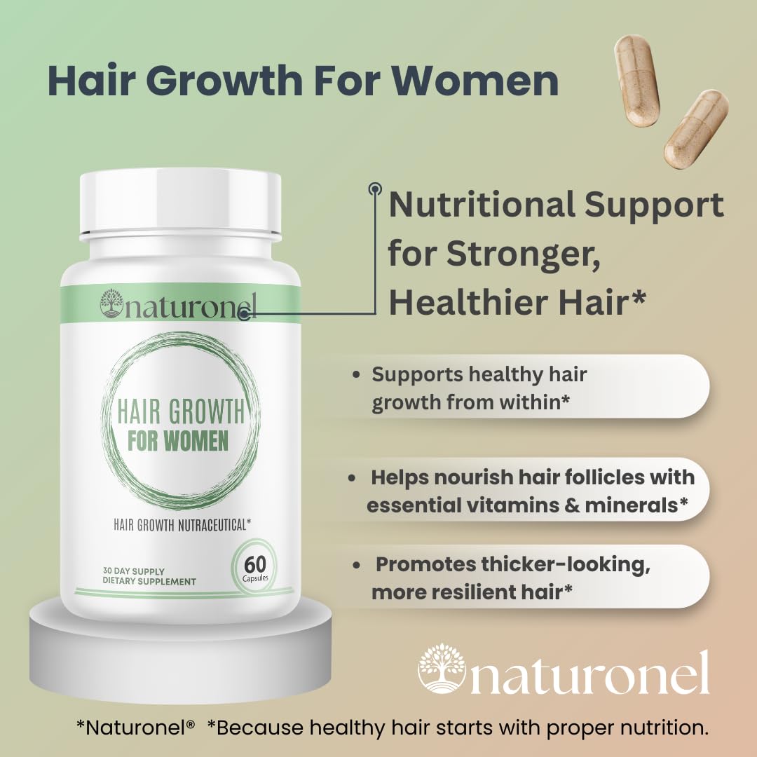 Naturonel Hair Growth Vitamins for Women lifestyle scene