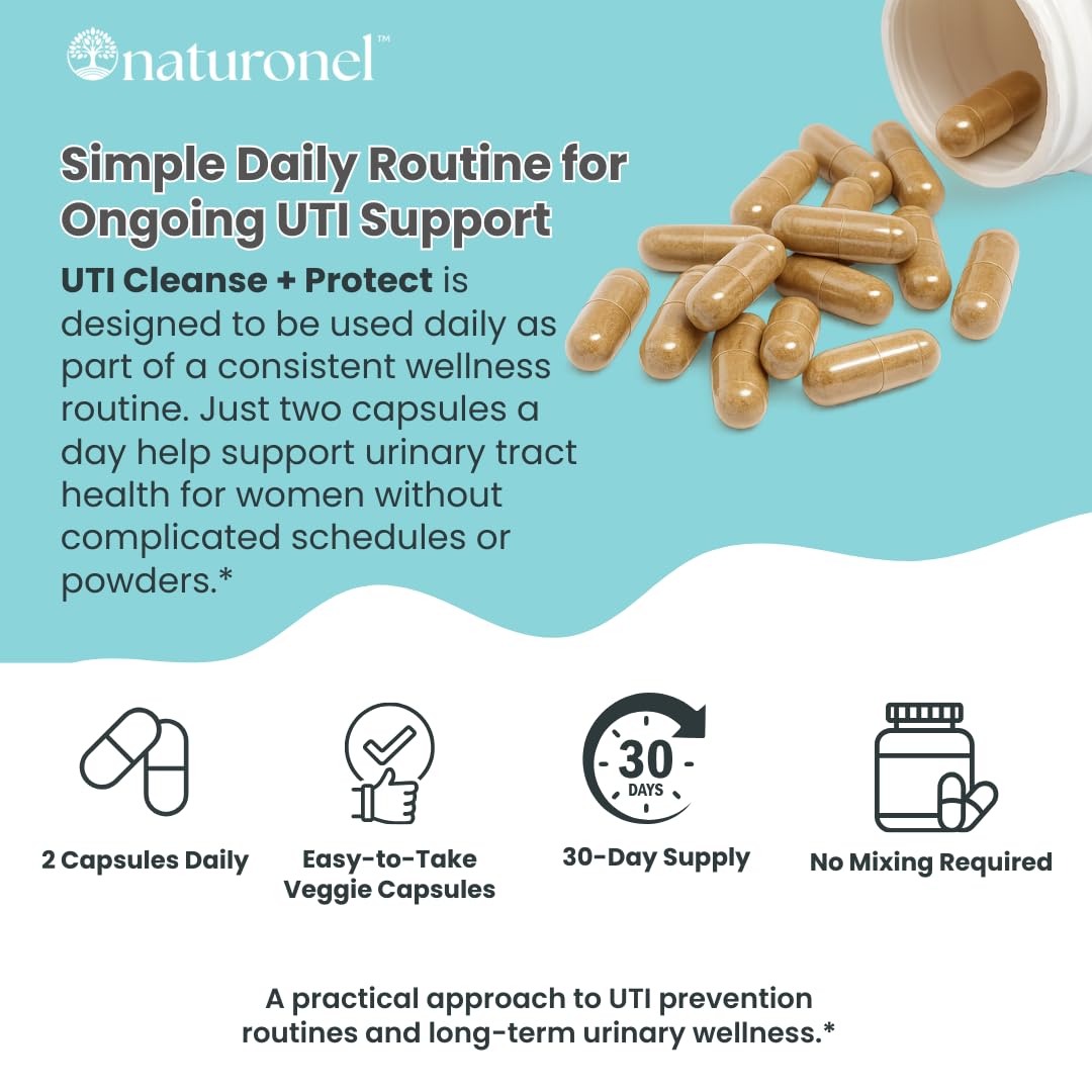 Naturonel Urinary Tract Support Supplement in a lifestyle setting