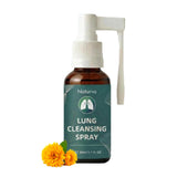 Naturva Lung Cleansing Spray front view with packaging