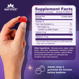 Natvites Melatonin Gummies 10mg Berry Flavour packaging