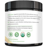 Nautical Elements Organic Spirulina Powder in a bowl