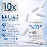 NAUTILUS Essential Amino Acids Powder 154g scoop and powder