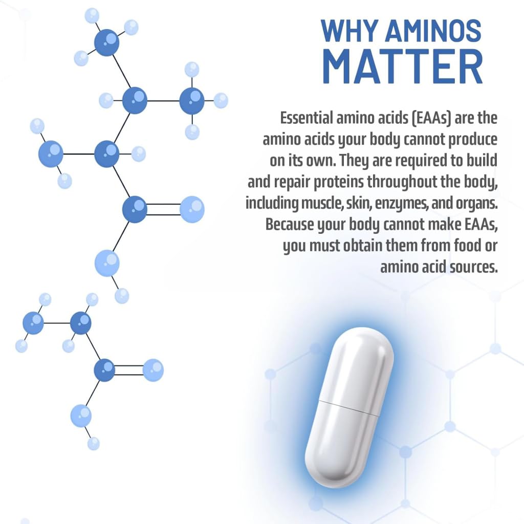 NAUTILUS Essential Amino Acids Powder 154g with shaker bottle