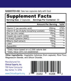 Navan EyeRx Antioxidant AREDS 2 Eye Vitamins back view