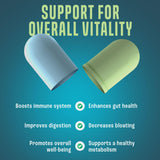 NAVEH PHARMA Postbiotic Supplement Capsules in hand