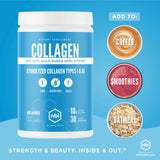 NBI Collagen Supplement Types I & III ingredients list