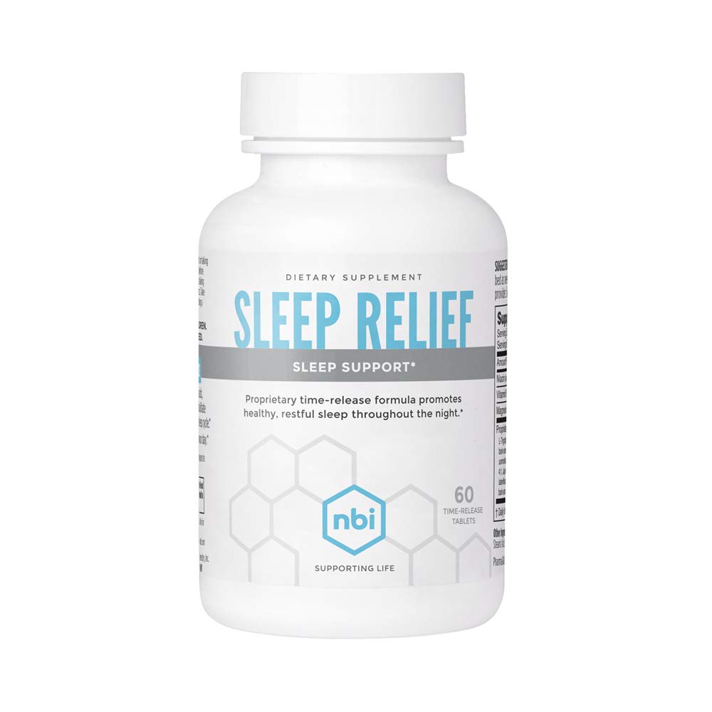 NBI Sleep Relief Supplement 100g front view