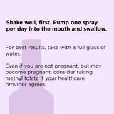 nbpure Vitamin B9 Spray 28g side view