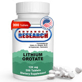 NCI Advanced Research Lithium Orotate 200-count tablet bottle front view