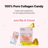 NE:AR Collagen Chews inside the packaging