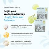 NE:AR Garcinia Cambogia Chews showing shine muscat flavour