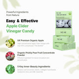 NE:AR Organic British ACV Chews green apple flavour