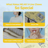 NE:AR V-Line Chew with ingredients like collagen and vitamin C