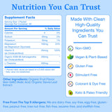 Nectar Calm Magnesium Drink Mix sticks in a kitchen setting