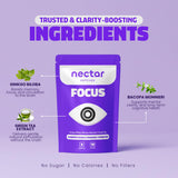 Nectar Patches Cognitive Support Patches applied on skin