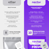 Nectar Patches Cognitive Support Patches lifestyle scene on desk