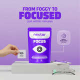 Nectar Patches Cognitive Support Patches packaging dimensions
