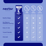 Nectar Patches Sleep Patches in hand for scale