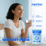 Nectar use Patches flat lay with other wellness products