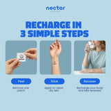 Nectar use Patches lifestyle scene with application