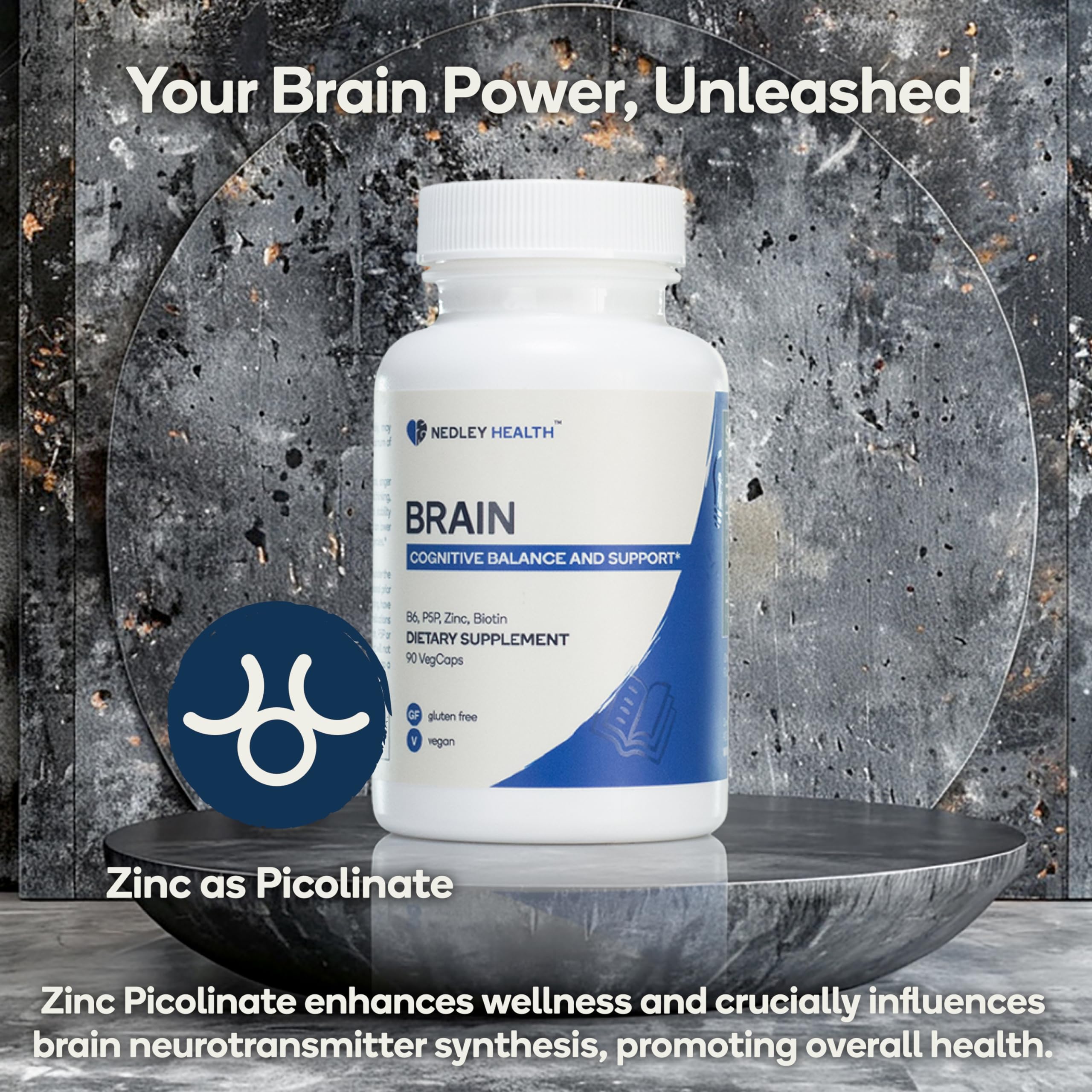 Nedley Health Brain Supplement 50g packaging