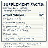 Nedley Health Sleep Supplement displayed with herbal ingredients