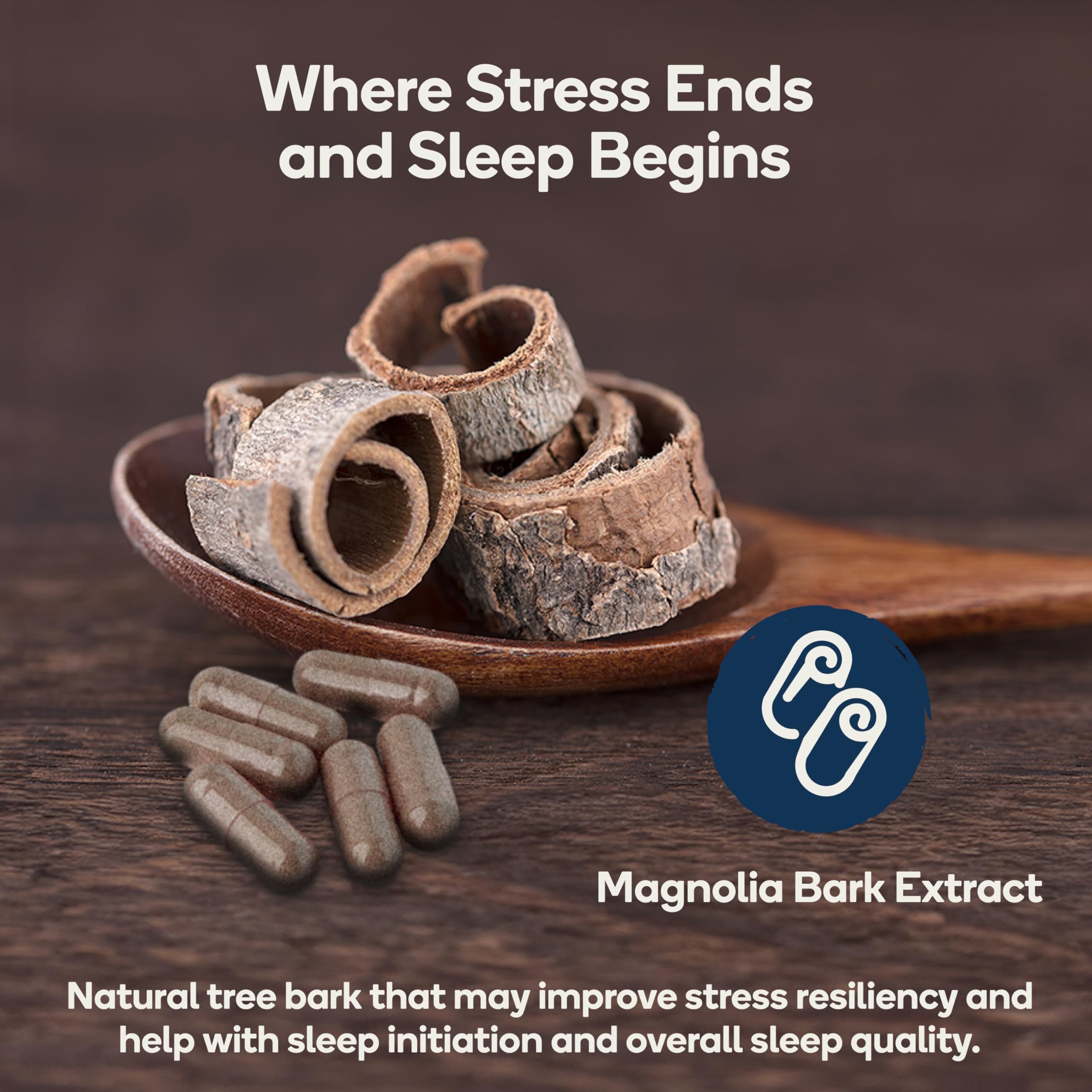 Nedley Health Sleep Supplement on a wooden surface with a calming background