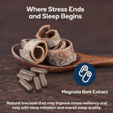 Nedley Health Sleep Supplement on a wooden surface with a calming background