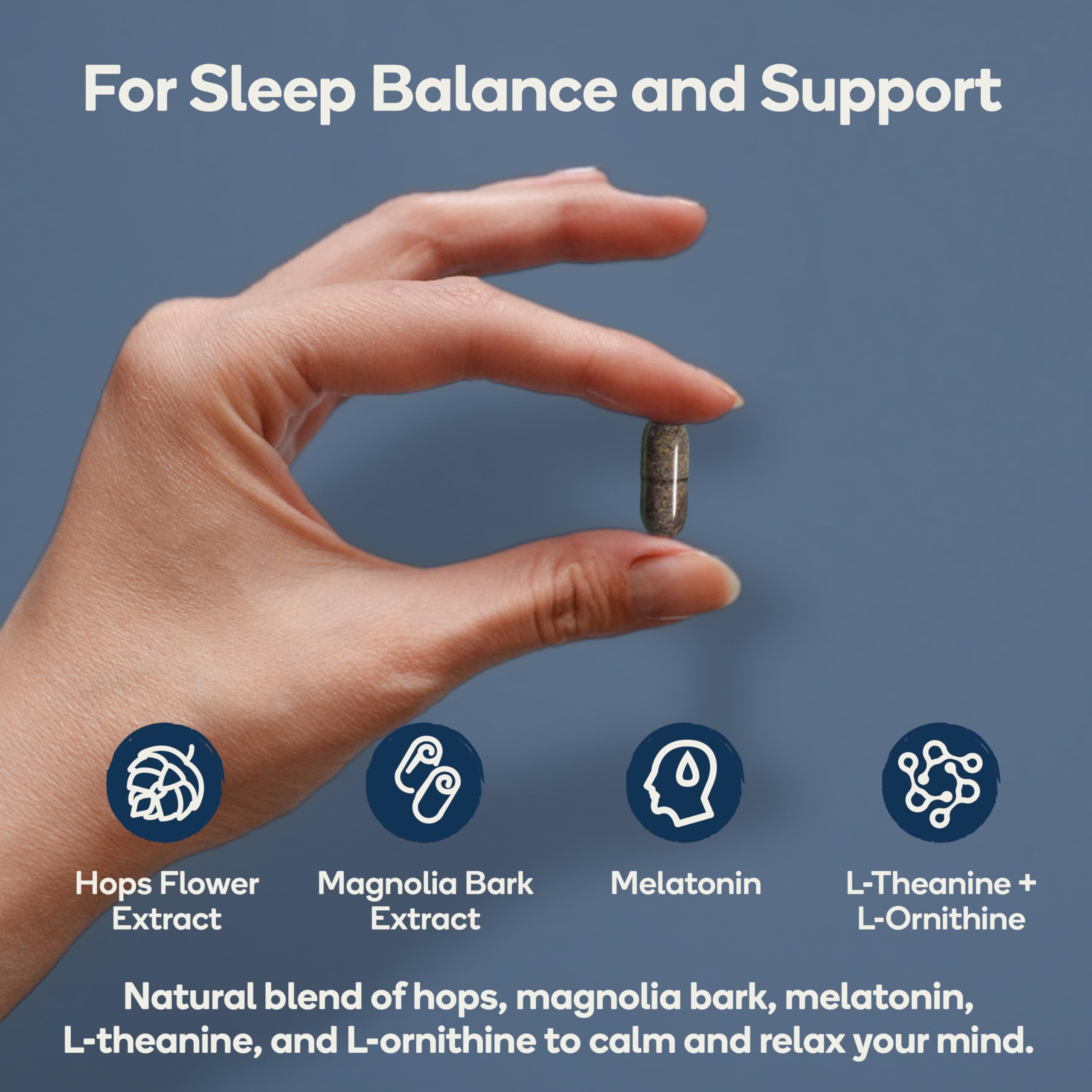 Nedley Health Sleep Supplement packaging with 60 veggie capsules
