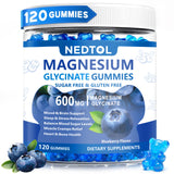 Nedtol Magnesium Glycinate Gummies 120-count bottle front view