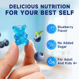 Nedtol Magnesium Glycinate Gummies natural blueberry flavour