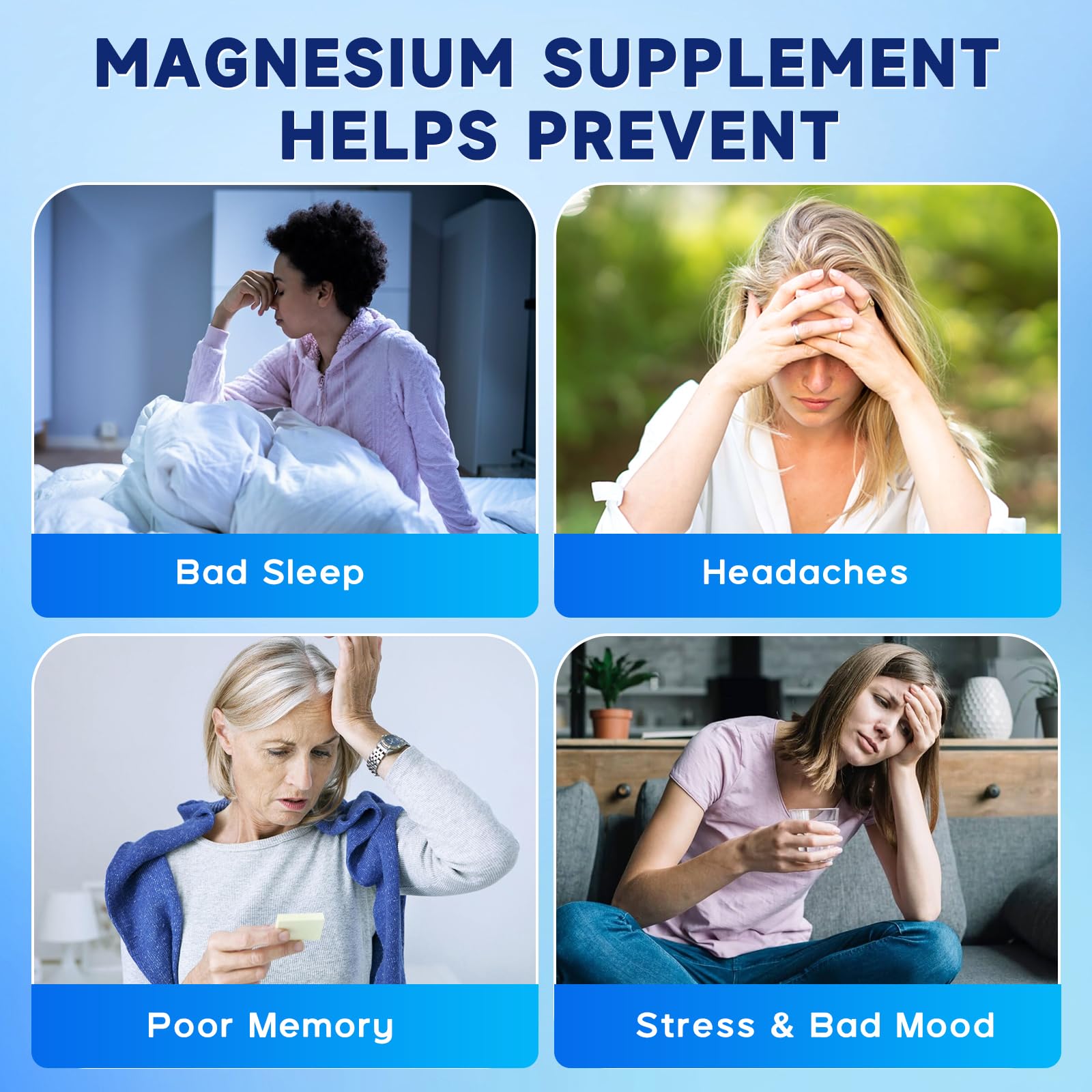 Nedtol Magnesium Glycinate Gummies portable design in a bag
