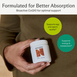 Needed. CoQ10 Ubiquinol 200mg Capsules bottle with label