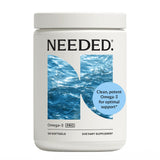 Needed. Omega-3 Fish Oil Supplement 2200mg softgels front view
