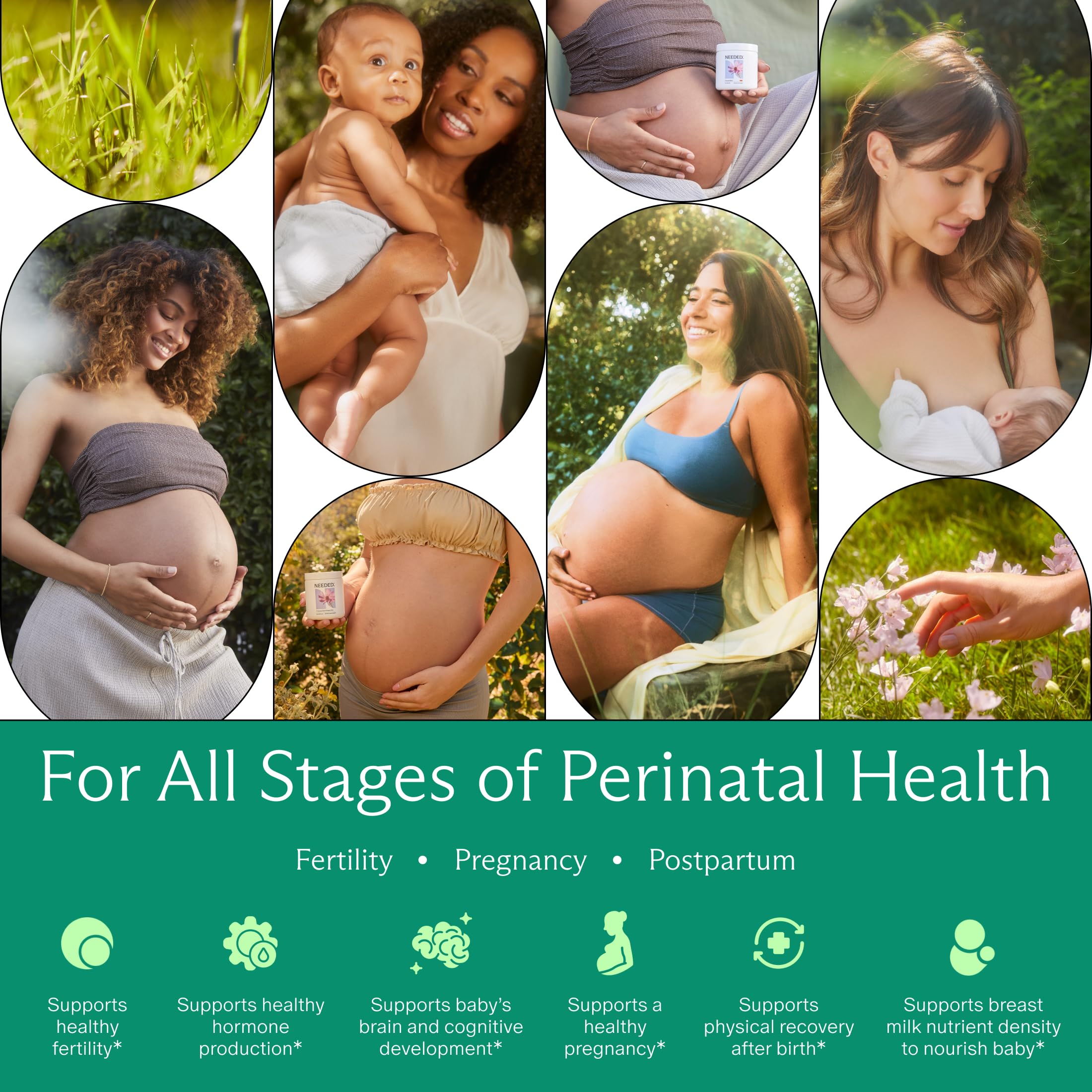 Needed. Prenatal Vitamins 23 essential nutrients packaging