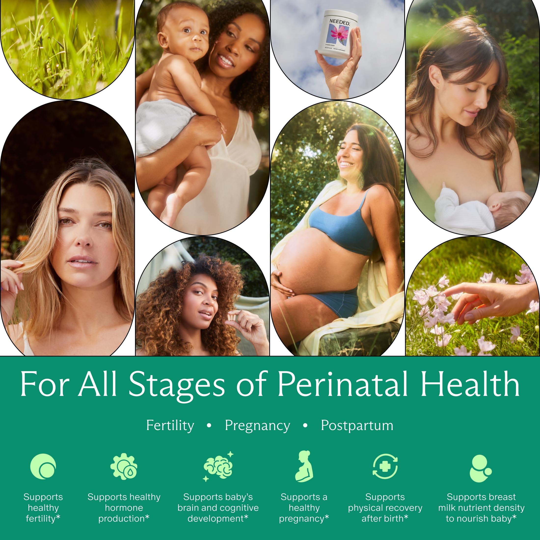 Needed. Prenatal Vitamins ingredients list