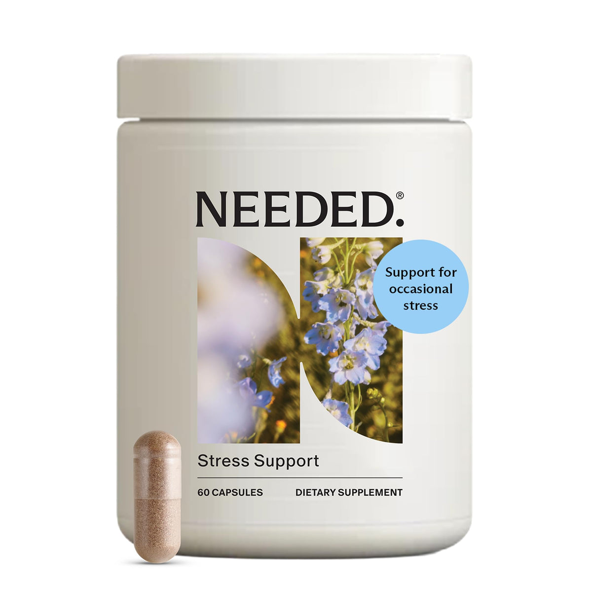 Needed. Women's Herbal Supplement bottle front view